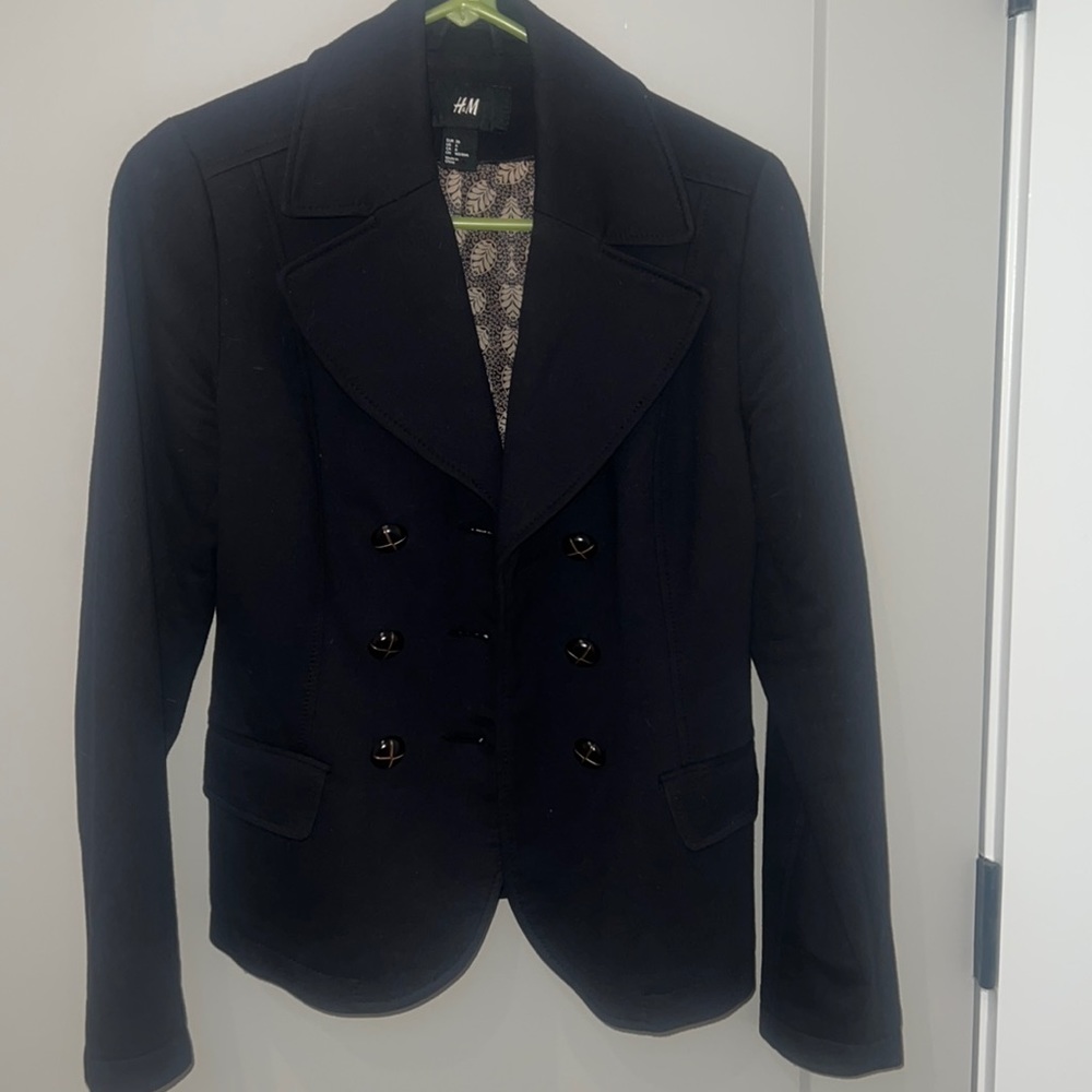 Black Blazer with Buttons